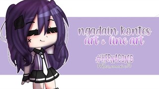 ( Close ) Kontes Fan art & Line art🌸 | Cek Desk😾🤚🏻 | #hernacon16