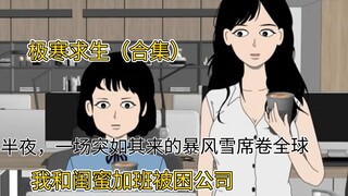 合集|（一口气看完）半夜一场突如其来的暴风雪席卷全球，我和闺蜜加班，被困公司，靠拆同事快递在末日苟活
