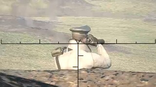 I captured the enemy commander.