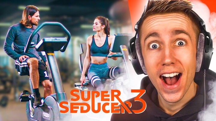 SUPER SEDUCER IN A GYM?