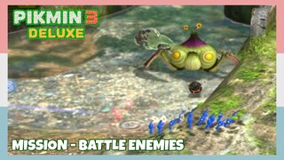 Shaded Garden Platinum Medal 100% (Battle Enemies - Side Mission) Pikmin 3 Deluxe