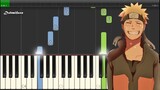 Naruto Shippuden Childhood Memories Piano Tutorial