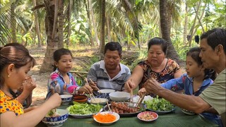 Chở Quẻ Làm Món Bún Thịt Nướng Cho Cả Nhà Ăn Ngon Khoái Chí | TKQ & Family T967