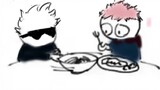 [ Jujutsu Kaisen ] "Teacher, can I have a bite of your noodles?