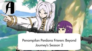 (Berita Anime) Penampilan perdana Frieren Beyond Journey's Season 2.