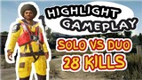 PUBGM Highlight Gameplay | Solo vs Duo No Gyro!!