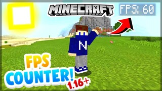 FPS Counter For MCPE 1.16+ | FPS COUNTER Minecraft PE 1.16+ | 2021