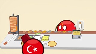 【Polandball】Truyền thuyết về Shawarma