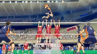 GILAA‼️ Momen Di Mana Hinata Shoyo Mengeluarkan Boom Jump-Nya😈...