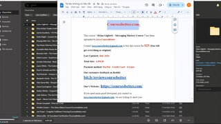 [25$] Dylan Gigliotti – Messaging Mastery Course