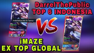 1 VS 1 FANNY!! MAZE VS TOP 6 INDONESIA DarrelThePublic