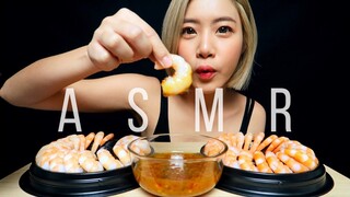 FAH ASMR | ASMR กินกุ้งค็อกเทล เนื้อเด้งเสียงกรอบ | ASMR SHRIMP COCKTAILS WITH SEAFOOD SAUCE MUKBANG