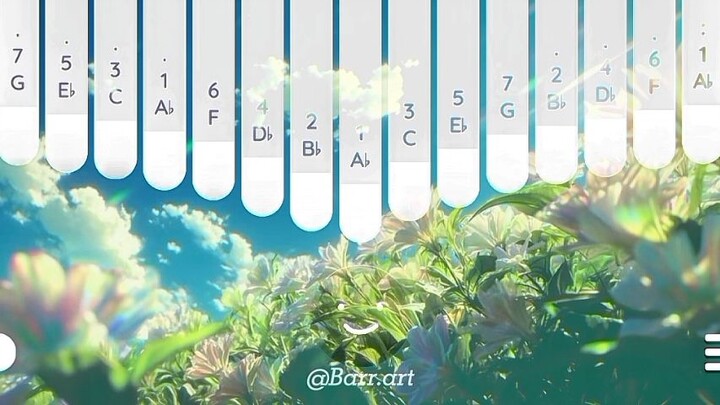 Dream bolbbalg4n Kalimba (드림) - BOL4 | Keylimba App (Harp Sound)