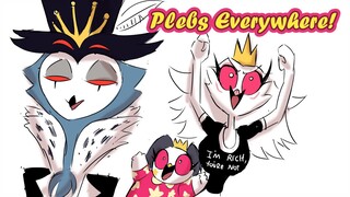 🦉 Stola's Family: Stella & Her Grandchild messing with Plebs (Helluva Boss: Tilla Mayday Comic)