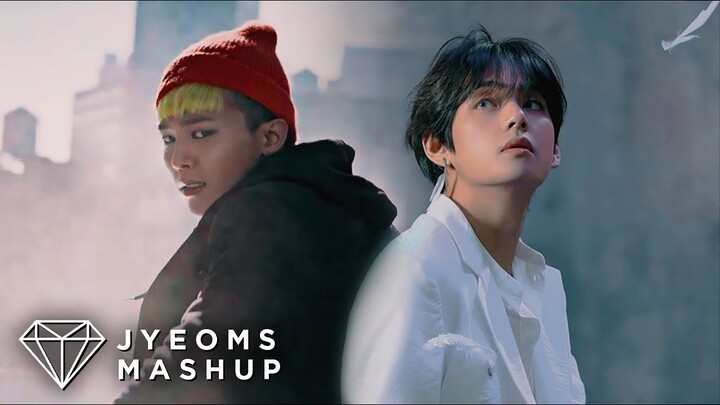 BTS & BIGBANG - Blue & Grey (Mashup) [feat. AKMU's Melted]