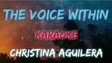 THE VOICE WITHIN - CHRISTINA AGUILERA (KARAOKE / INSTRUMENTAL VERSION)