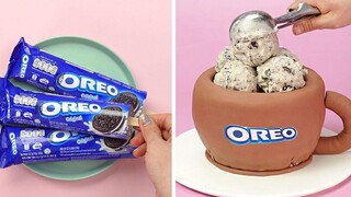 สูตรขนมหวานแฟนซีกับ Oreo สำหรับสมาชิกในครอบครัวที่เด็ดสุดของคุณ เค้กช็อคโกแลตแสนอร่อย