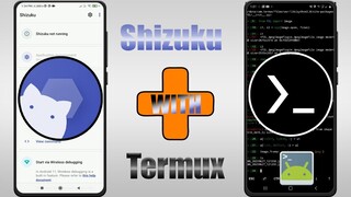 Using shizuku ADB in Termux/terminal emulator