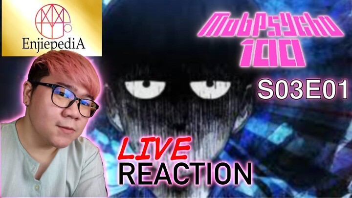 MOB PSYCHO anime S03 EPISODE 1 (LIVE REACTION and REVIEW)
