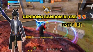 GENDONG TEAM RANDOM DI MODE CSR AUTO BOYAHH || freefire