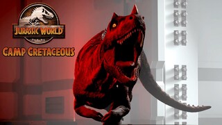 Escaping the Ceratosaurus With Baby Dinosaurs | JURASSIC WORLD CAMP CRETACEOUS | NETFLIX