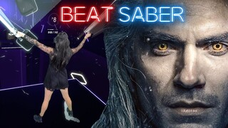 Geralt Of Rivia | Main Theme Song in BEAT SABER [Full Combo]