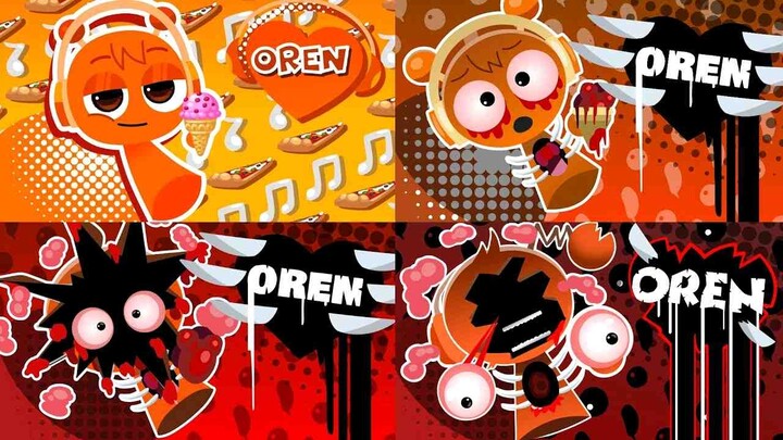 Incredibox Sprunki 动画介绍 PHASE 1 vs PHASE 2 vs PHASE 3 vs PHASE 4 (动画)