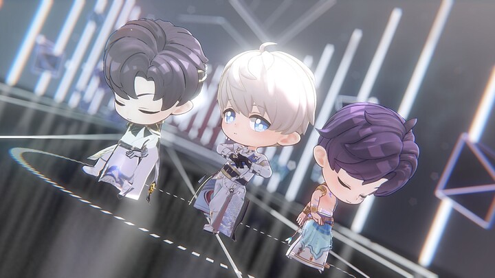 Boy band Deep Space kembali! 【MMD Cinta dan Luar Angkasa】