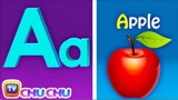 ChuChuTV Phonics Song with TWO Words - A For Apple - ABC Alphabet Songs with Sounds for Children