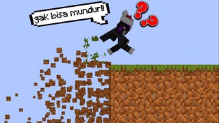 Minecraft Tapi Kalau Kita Bergerak Dunianya Hancur!!