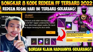 KODE REDEEM FREE FIRE TERBARU 27 SEPTEMBER 2022 HARI INI