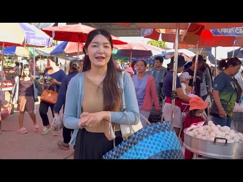 ทางลัดไปตลาดตลีฝั่งไทย🇹🇭คนติดจนเดินไม่ได้14 ตุลาคม 2567