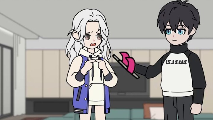 Pertama kali si cantik sekolah menjadi teman bermain, aku benar-benar mendorongnya ke dinding ruanga