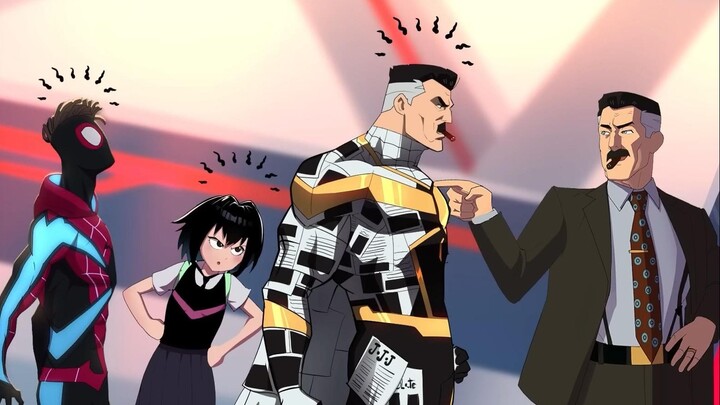 [Chinese Subtitles] J. Jonah Jameson's reaction to Spider-Jameson and Spider-Verse