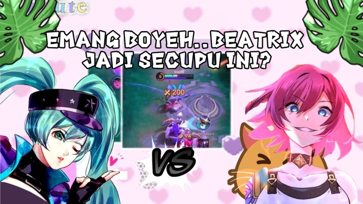 beatrixnya secupu ini emang 🤭