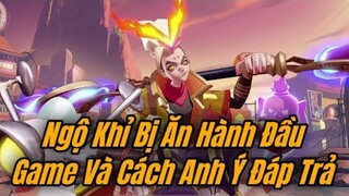 Ngộ Khỉ Ăn Hành Đầu Game Rank Chiến Tướng Và Chú Bé Khỉ Nhịn Nhục Trả Thù, Late Game 3 Gậy 1 Mạng