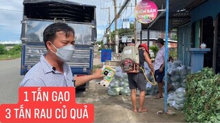 Hỗ trợ bà con An Giang và khu vực Đức Hòa Long An khó khăn dịch bệnh không về được.
