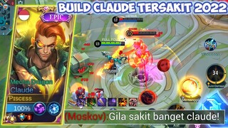 BUILD CLAUDE TERSAKIT 2022 | CARA BERMAIN CLAUDE SOLO RANK DI PATCH SEKARANG! | TOP GLOBAL CLAUDE