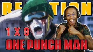 One Punch Man 1x9 - Unyielding Justice - REACTION & REVIEW