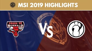 MSI 2019 Highlights: PVB vs IG | Phong Vũ Buffalo vs Invictus Gaming