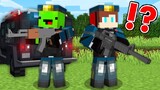 JJ and Mikey Became FBI in Minecraft - Maizen