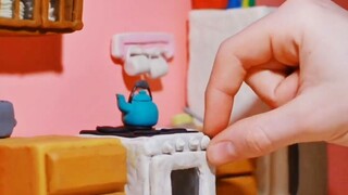 【Stop Motion Animation】Let’s make a meal with clay today