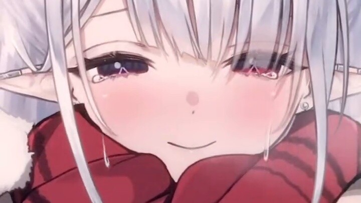 "I want to cry, I'm really sad, but I can't cry at all..."