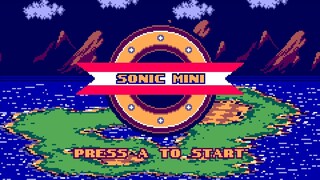 A Mini Sonic Game on TIC-80 tiny computer | Sonic Mini (TIC-80)