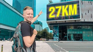 I Walked Across the Philippines Largest City in 1 Day