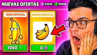 ¡CONSEGUIR *SKIN BANANA DORADA* Y EMOTE NUEVO EN STUMBLE GUYS! 😱