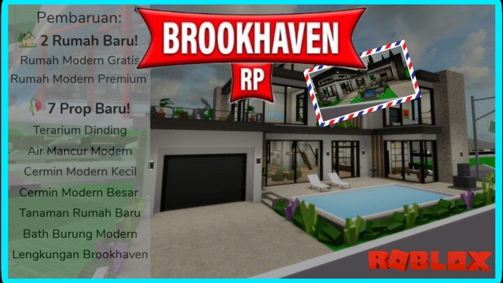 UPDATE BROOKHAVEN 🏡 RP 2 RUMAH BARU & 7 PROPS BARU | ROBLOX INDONESIA