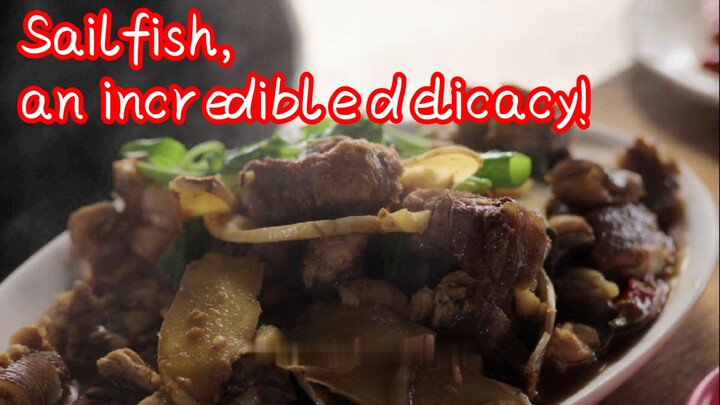 Sailfish, an incredible delicacy!