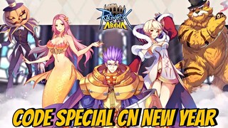 FREE 1888 GOLD PORING! GIFTCODE SPESIAL CN NEW YEAR - RAGNAROK ARENA GLOBAL