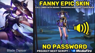 Fanny Skylark Epic Skin Script | Fanny Elite To Epic Script - Fixed Cable & Effects - No Password